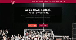 Desktop Screenshot of hawksfootball.org