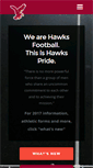 Mobile Screenshot of hawksfootball.org